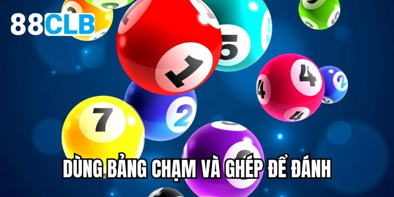 Dùng bảng chạm và ghép để đánh