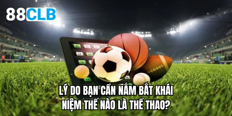 Lý do bạn cần nắm bắt khái niệm thế nào là thể thao?